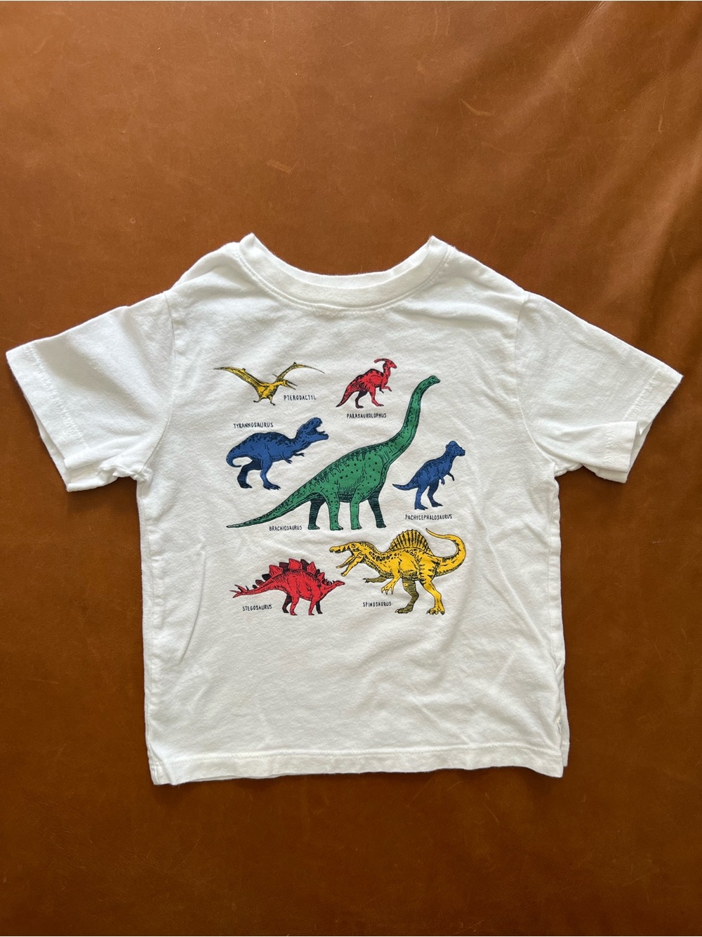 GAP Colorful Dinos Cotton Tee, 4T